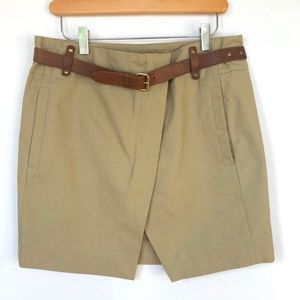 Isabelle Marant NWT cotton khaki mini skirt, sz 40